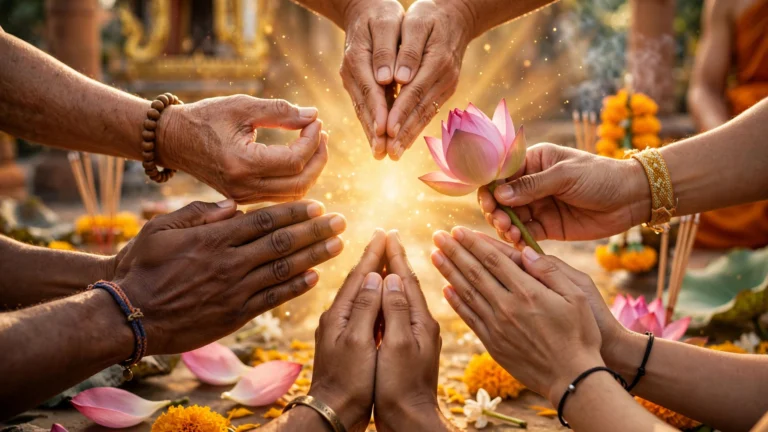 Case Study: Offering Robes — Buddhist Meaning, Generosity, and Respect